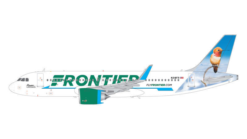 GeminiJets G2FFT897 1:200 Frontier Airbus A320neo N318FR