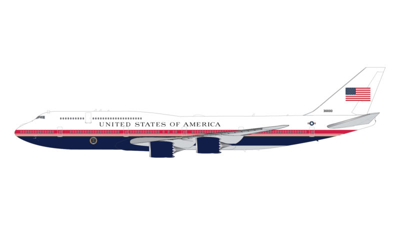 GeminiJets G2AFO898 1:200 USAF Boeing 747-8i "New Air Force One" 30000