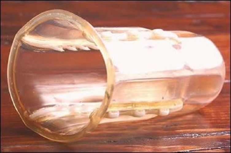 Женский презерватив-капкан