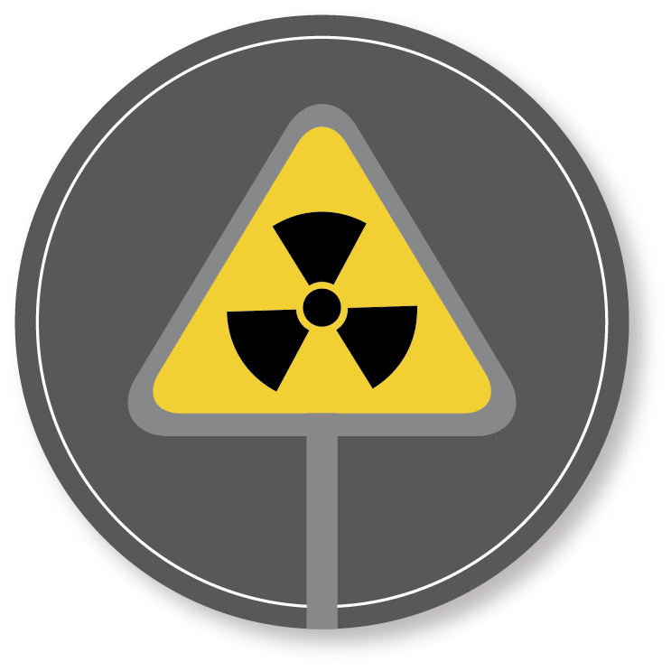 Что такое радиация простыми. Радиация. Значок радиации.