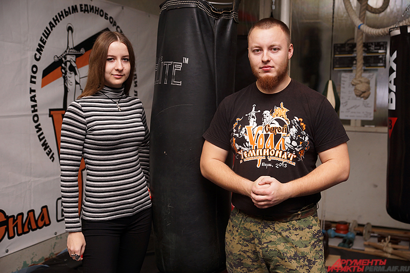 тренер спортивного клуба «Ратибор» Антон Климови вместе со своей помощницей Юлией. 