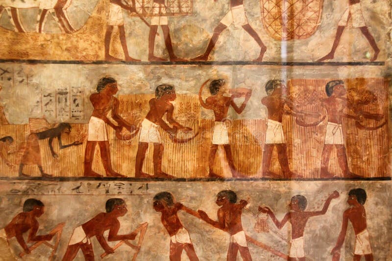 Ancient egyptian art royalty free stock photos