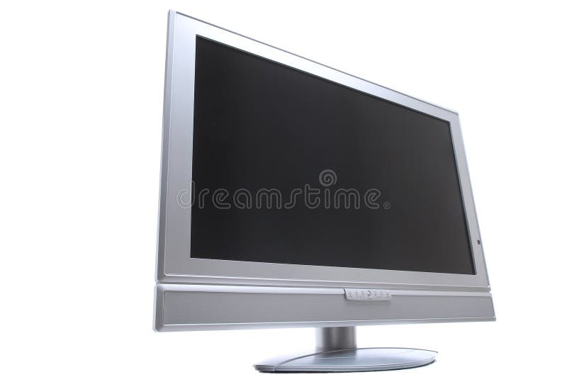 LCD- TV stock photo