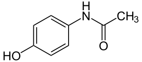 N-Acetyl-p-aminophenol.svg