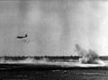 A-26 Invader drops parafrag bombs at Eglin AFB 1950.jpg