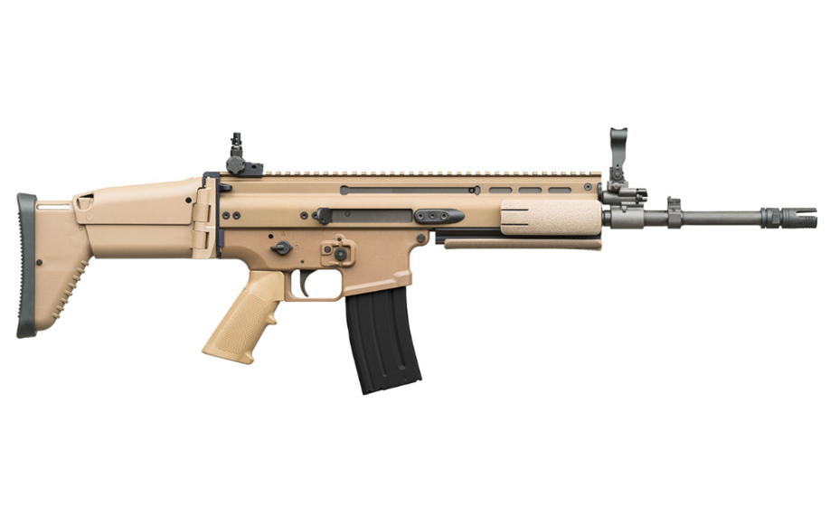 ​Бельгия — FN Herstal — FN SCAR калибр: 5,56×45 мм ёмкость магазина: 30 длина: до 903 мм длина ствола: 254 и 368 мм вес: 3,3-3,5 кг скорострельность: 550-650 эффективная дальность: 500 м - Топ современных автоматов 