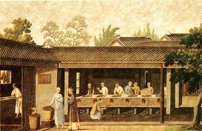 Tea production in ancient China