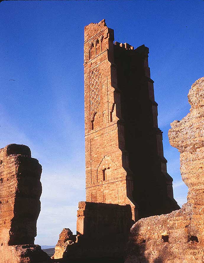 Ruins of a mosque in the Atlas Mountains