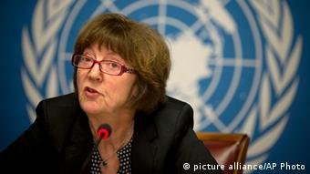 Kirsten Sandberg, chairperson of the U.N. human rights committee on the rights of the child