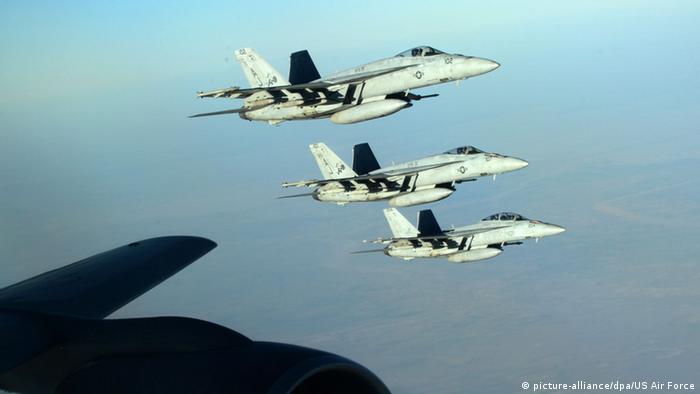 Самолеты коалиции против ИГ