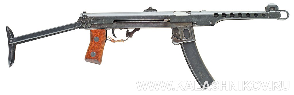 7,62-мм пистолет-пулемёт обр. 1943 г. (ППС-43). Фото журнала «Калашников»