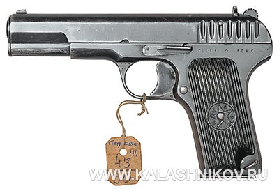 7,62-мм пистолет обр. 1933 г. (ТТ). Фото журнала «Калашников»