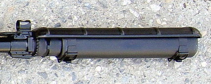 ПМС винтовки СВ-98 старого образца с присоединённым противомиражным экраном