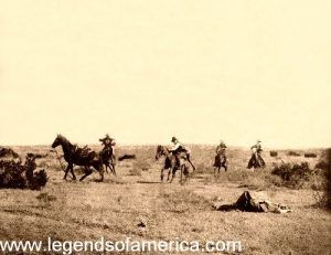Cowboy Thrown, 1906