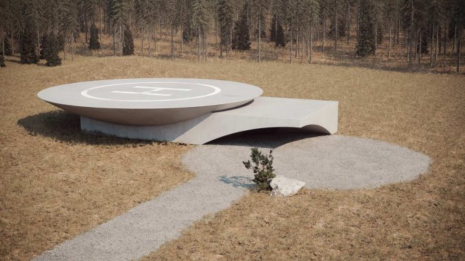 Концептуальный проект подземного дома-бункера, в котором можно просто жить