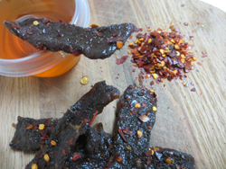 sweet and spicy deer jerky recipe