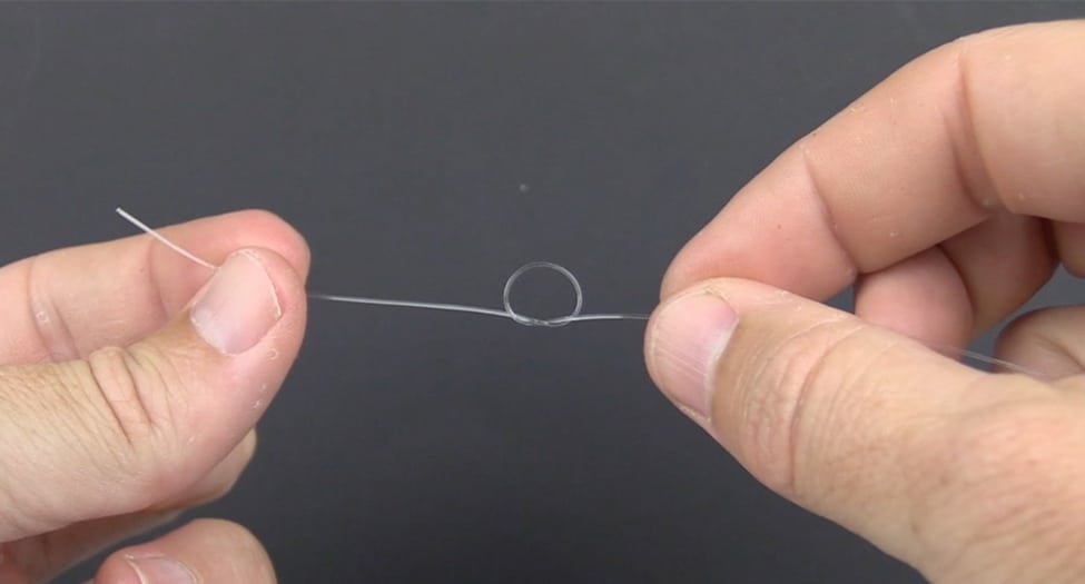 step 1 non-slip loop knot