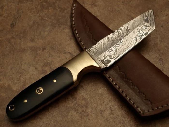кухонные ножи из дамасской стали