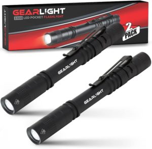 10. GearLight S100 LED Pocket Flashlight