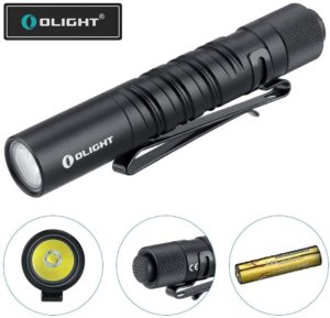 9. Olight I3T EOS Dual-Output Slim EDC Flashlight