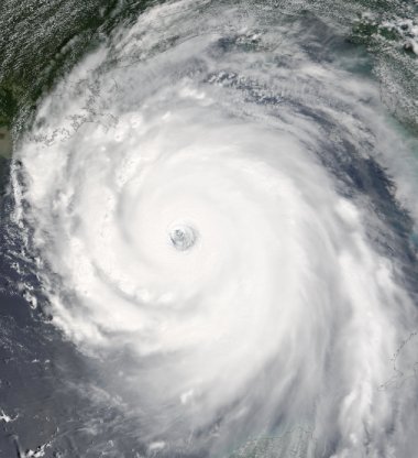 hurricane katrina satellite