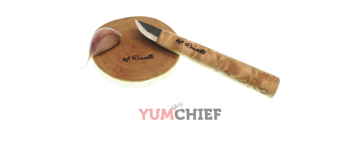 Кухонный нож для чеснока - фото